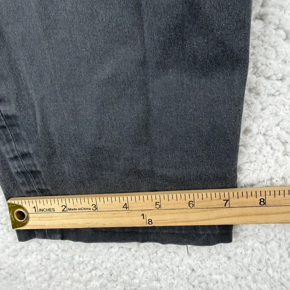The North Face Pants Mens 34x30 Gray Canvas Chino Straight Casual Outdoor